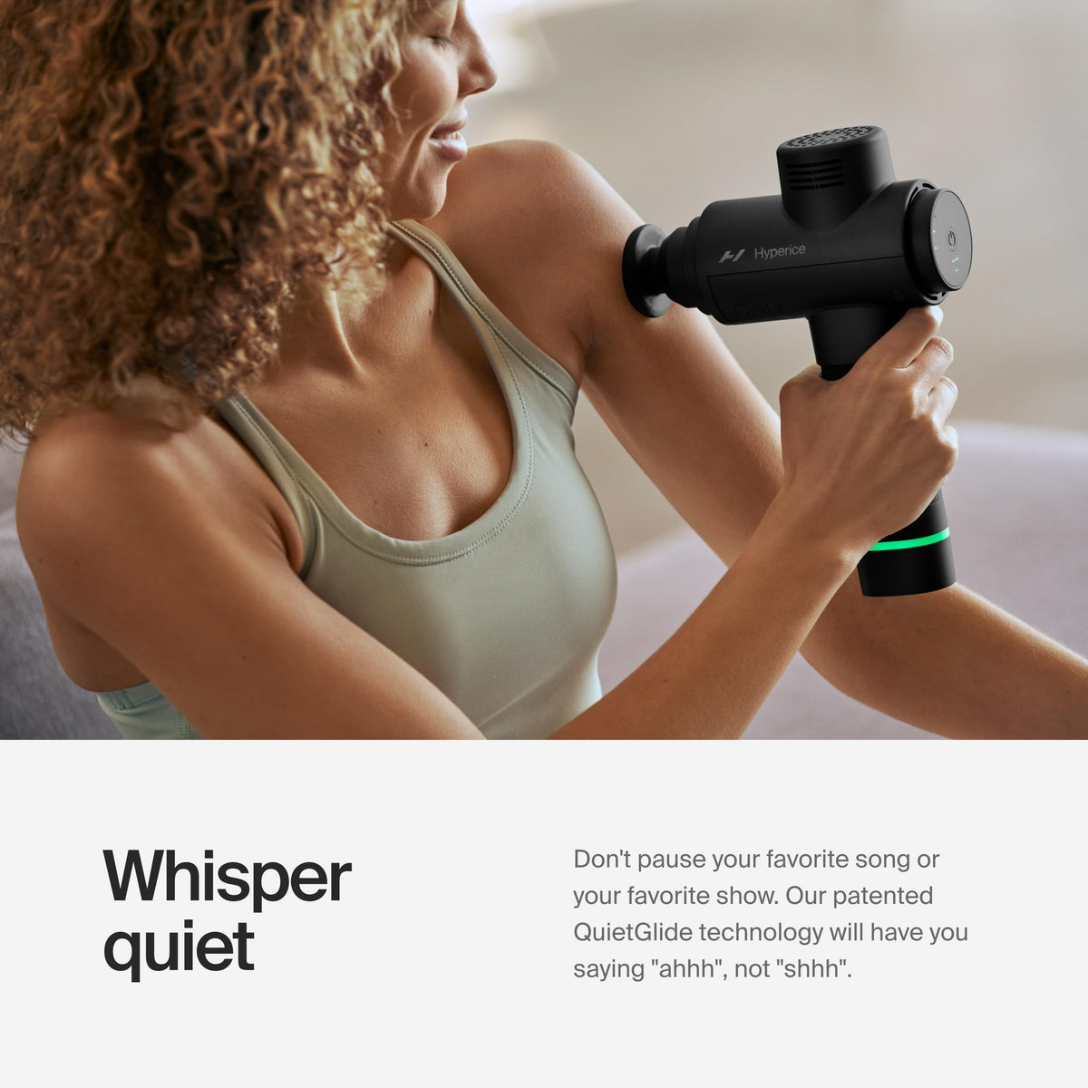 Percussion Massage Gun with 5 Speeds and Interchangeable Heads for Muscle Recovery