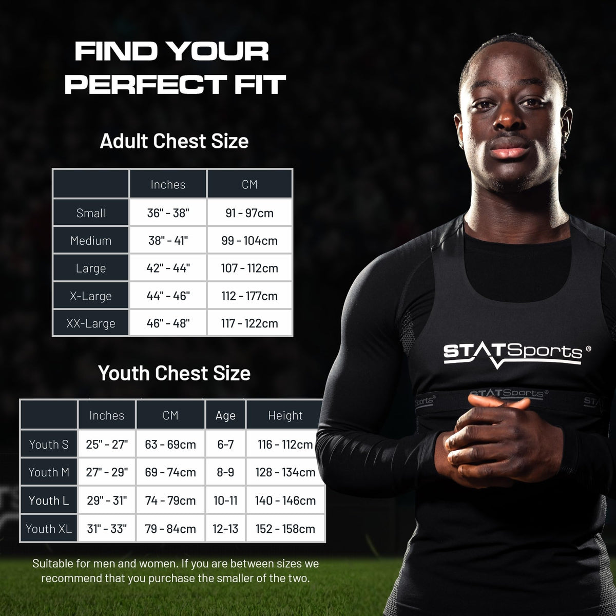 STATSports Academy GPS Soccer Tracker Vest – 24 Key Metrics