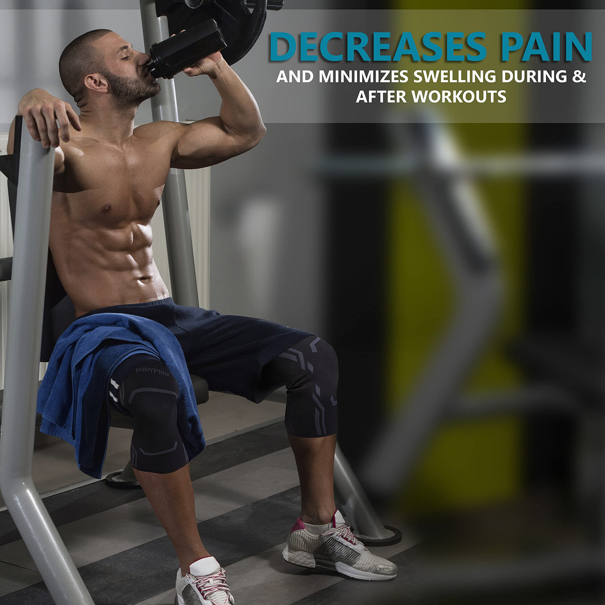 Knee Compression Sleeves for Running and Workout Support