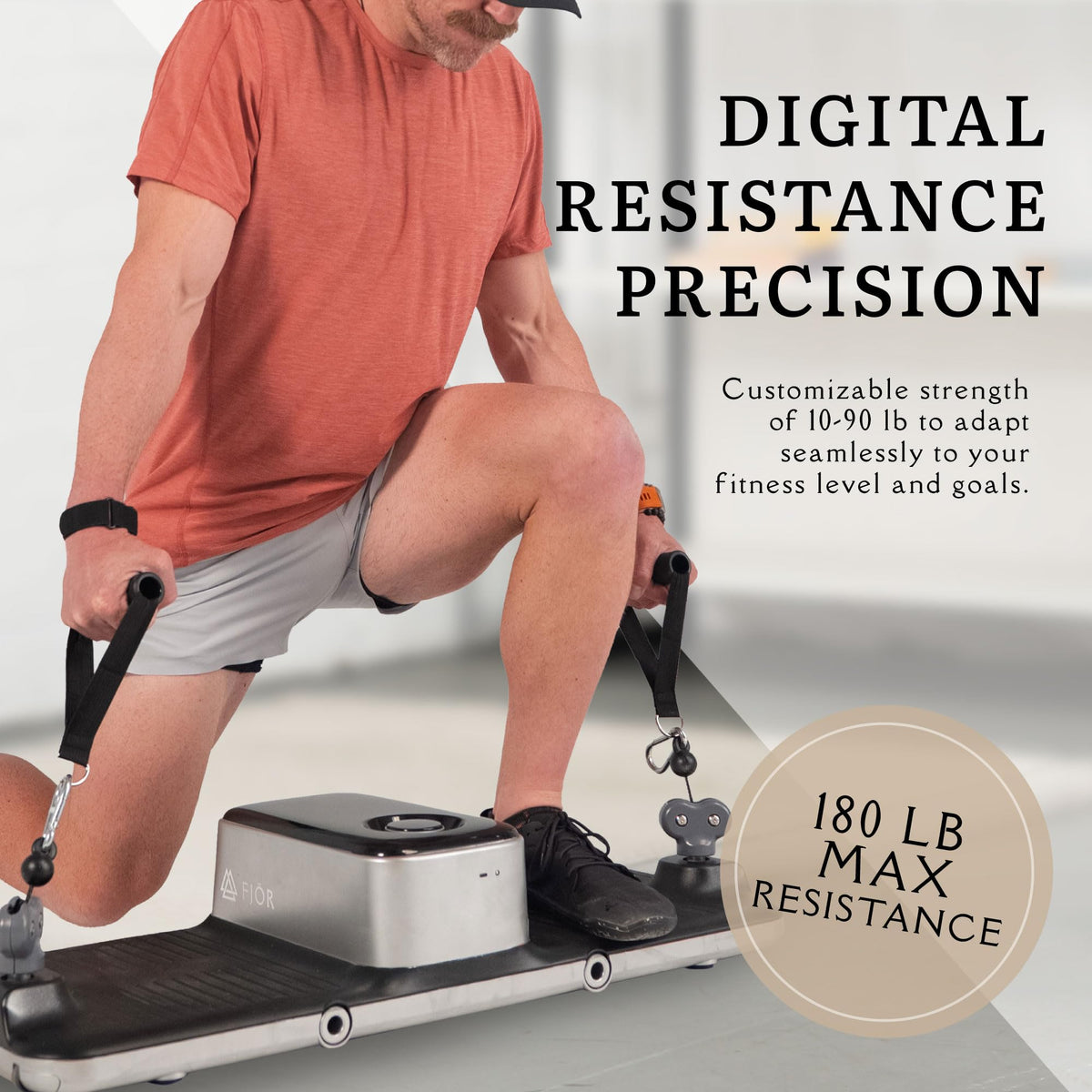 Compact Home Gym Cable Resistance Trainer