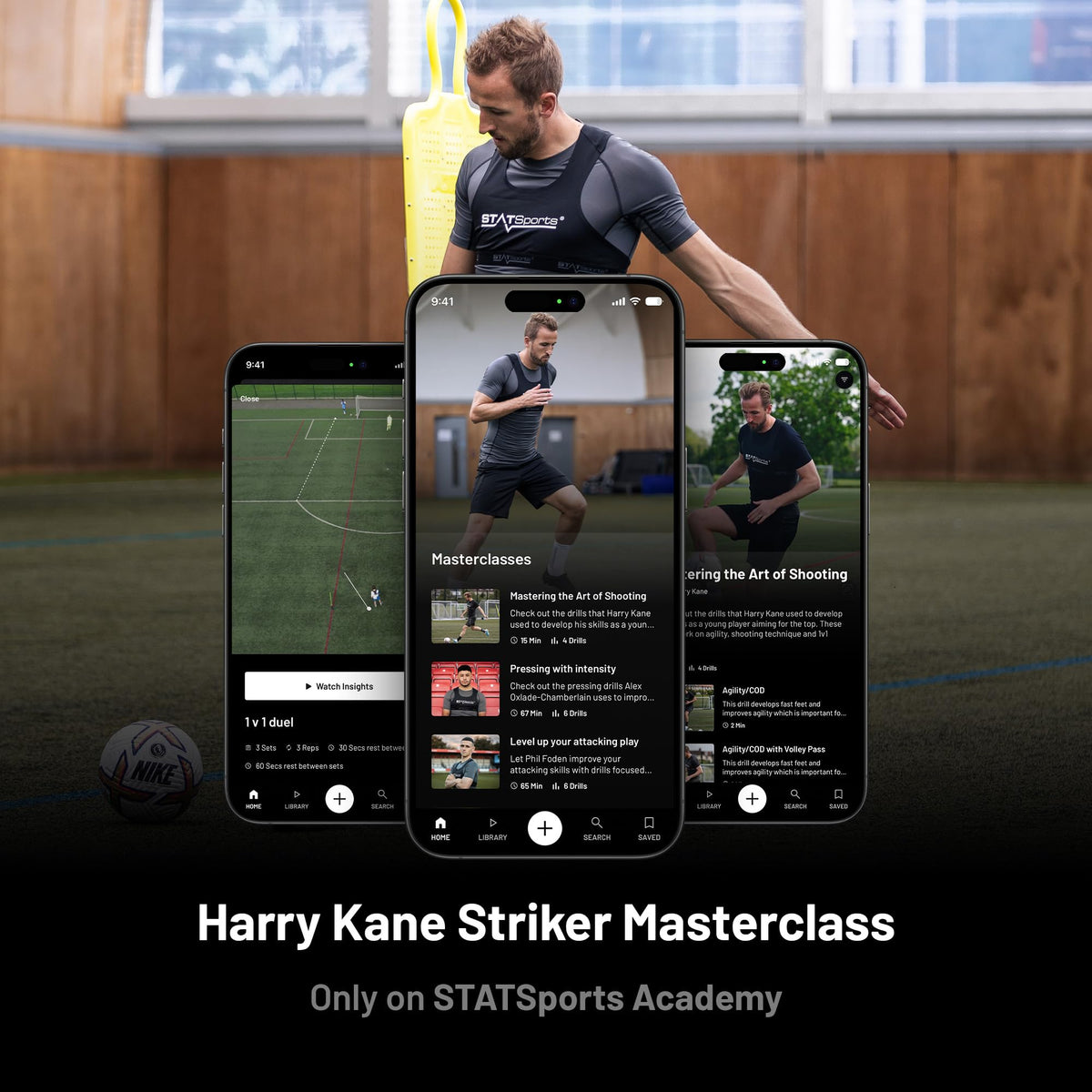 STATSports Academy GPS Soccer Tracker Vest – 24 Key Metrics