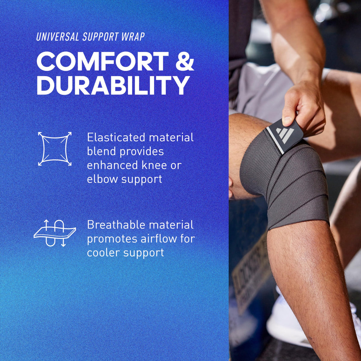 Adidas Universal Support Wrap for Knee or Elbow